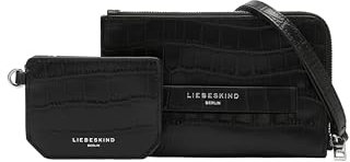 Liebeskind Berlin LORA CROCO Multi Pouch, black One Size