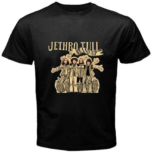 Jethro Tull Stand Up Rock Folk Band Men's Tee T-Shirt Size S