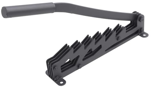 SUPAIDM wall mounted kindling splitter, portable manual firewood cutter for fast fire making, wood splitter for indoor and outdoor (black)