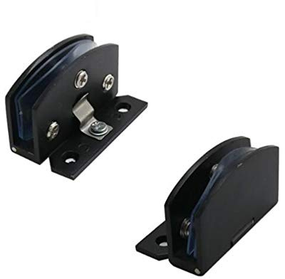 1 Paar Glastürscharnierschrank Vitrine Weinschrankclip Türscharnier Ersatzteile, geeignet für 5-8mm dickes Glas