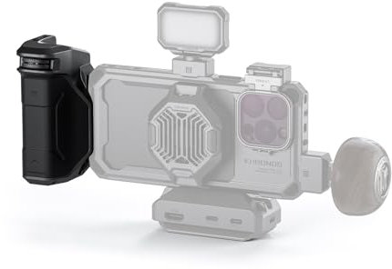 TILTA Khronos Focus PD Griff für iPhone 15 Pro / 15 Pro Max / 16 Pro / 16 Pro Max Hülle - Schwarz TK-IP-PH-B