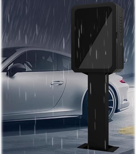 Secure Weatherproof EV Charger Enclosure with Combination Lock for Electric Car Charging in Courtyards and Hotels