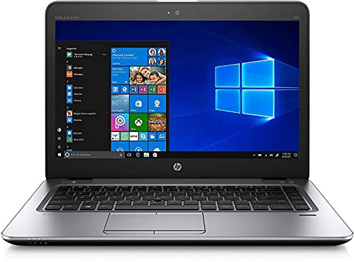 HP Elitebook 840 G3 Ordinateur portable professionnel, 14 FHD (1920 x 1080), Intel Core i7-6500U, 8 Go de RAM, 256 Go SSD, clavier QWERTY américain, Windows 11 Pro (reconditionné)