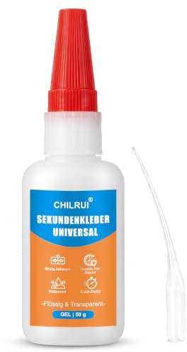 Colle Glue Extra Forte 50 g,Colle Forte Tout Universelle Super Glue | Support Chaussure Plastique Haute Temperature,Cyanoacrylate,Résistante à la Chaleur,Liquide,Transparente à Séchage Rapide