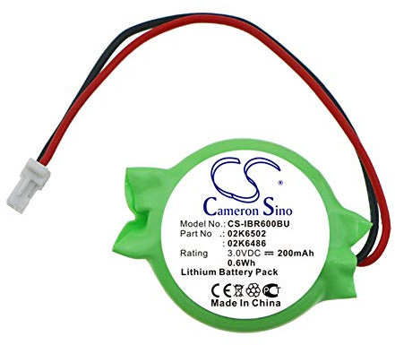 CS-IBR600BU Akku 200mAh Kompatibel mit [IBM] ThinkPad 1400i 2621-RR5, ThinkPad 2645, 600, Thinkpad 600 2645-41A, Thinkpad 2645-45A, 2645-45U, 2645-510, 2645-51A, 600E, 600E 2645-3AU, 2645-41A, 2645-4