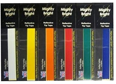 DENNETT Mighty Bright Reflektierendes Klebeband, weiß