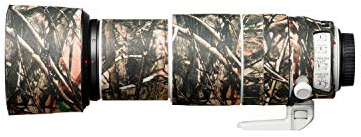 EasyCover - Lens Oak - Protezione per obiettivo - Protezione per l'obiettivo della fotocamera – compatibile per Canon EF 100-400mm f/4.5-5.6L is II - Camouflage Foresta
