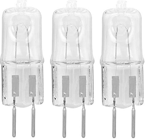 3 Pack - Aroma Night Light G5.3 Halogen Bulbs - 35 Watt, 2 Pin,110-120 Volt, Replacement for Scented Lamps Tart/Oil Warmers