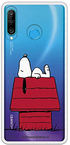 Offizielle Hülle für Huawei P30 Lite von Snoopy Snoopy Home zum Schutz Ihres Mobiltelefons. Offiziell lizenzierte Flexible Peanuts-Silikonhülle für Huawei.