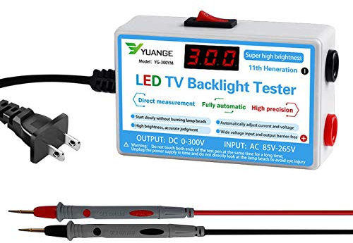 CVERY LED Lamp Bead TV Backlight Tester, Led Light Test Tool for All LED Lights Repair Output 0-300V