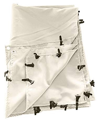 Happy Garden Toile pour pergola Murale 3 × 2,5m Nice Beige