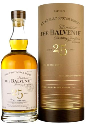 The Balvenie 25 Years Single Malt Scotch Whisky 48% Vol. 0,7l in Giftbox