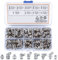 60 Pezzi Set di Ingrassatori, Grasso Raccordo Assortimento, Ingrassatori Testine M6 M8 M10 in Dritto e Angolato 45° 90° per Raccordo per Ingrassatori in Metallo