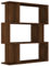vidaXL Bücherregal Raumteiler Standregal Aktenregal Büroregal Raumtrenner Regal Aufbewahrungregal Braun Eiche 80x24x96cm Holzwerkstoff
