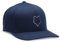 Fox Racing Herren Fox Head Flexfit Hat Hut, Mitternacht/Ausflug, einfarbig (Midnight//Getaway Solids), Small