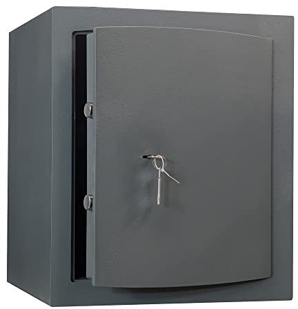 FELGNER Waffentresor Colt 1-50 | Waffenschrank Safe Tresor für Kurzwaffen & Munition | Widerstandsgrad 1 (EN 1143-1) | Hochsicherungs-Schloss 2 Schlüssel | Feuerschutz | 500 x 435 x 400 mm