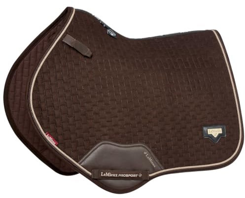 LeMieux Schabracke Puissance Suede Braun - Vielseitigkeit Full/WB - Braun