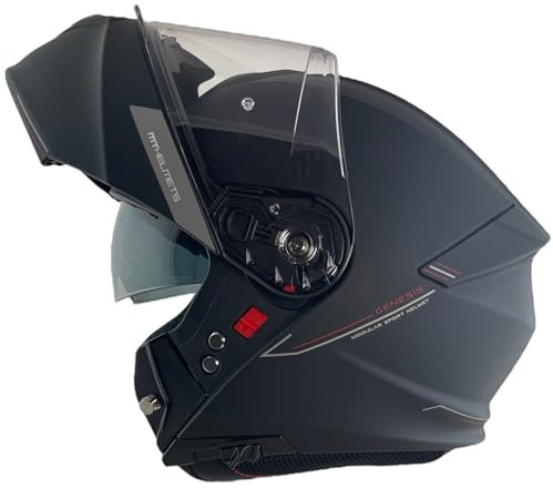 MT Helmet Klapphelm Genesis Größe S (55/56) Mattschwarz mit Zulassung 22.06