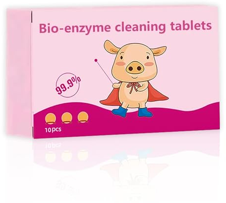 Koufeil Multifunktionale Bio Enzym Reinigungstabletten Bioenzym Sprengsalz Reiniger Löst Konzentrierte Tabletten Auf Allzweck Reinigungstabletten Für Kleidung Kissenbezüge Vorhänge Schuhe 1 Box