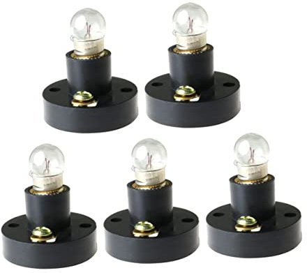 Angoily Lot De 5 Douilles À Vis E10 en Plastique pour Ampoules Enseignement De La Physique pour Lapprentissage des Sciences Électroniques