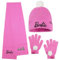 Barbie Mädchen Mütze, Handschuhe & Schal Set - Geschenke für Kinder