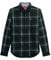 Superdry, T-Shirt L/S Cotton Lumberjack Shirt, M4010727A, Frontier Check Navy, M, Herren