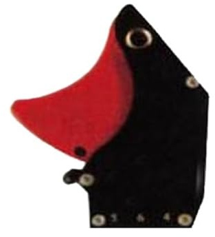 DMETE Joystick-Controller Auslöseschalter T1, mit Sicherheitsverriegelungsfunktion, vollständig versiegelt, wasserdichter Schalter, mechanische Struktur Sicheres Manövrieren