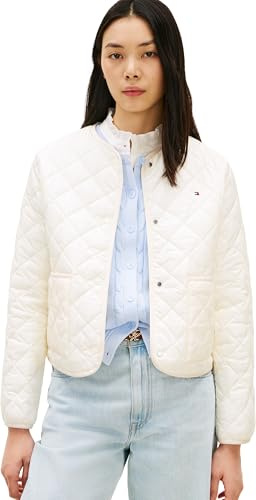 Tommy Hilfiger Damen Lw Padded Reg Quilted Jacket Ww0ww47290 Pufferjacke (1er Pack)