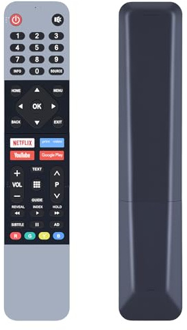 GOUYESHO Telecomando di ricambio per Metz TV 2MTC6000Z 32MTC6110Z 32MTC6000 42MTC6000 42M TC6000Z 40MTC6110Z