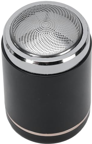 Yusat J-ouuoBeard Trimmer USB Wiederaufladbar Travel Mini Electric Beard Trimmer Clipper für Bartpflege Trimmen Schwarz