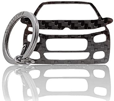 BlackStuff Porte-Clés En Fibre De Carbone Compatible Avec C3 2017 Vts Voiture