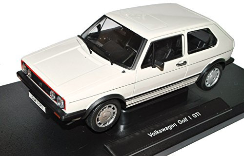Welly Volkwagen Golf I GTI Weiss 3 Türer 1974-1983 1/18 Modell Auto