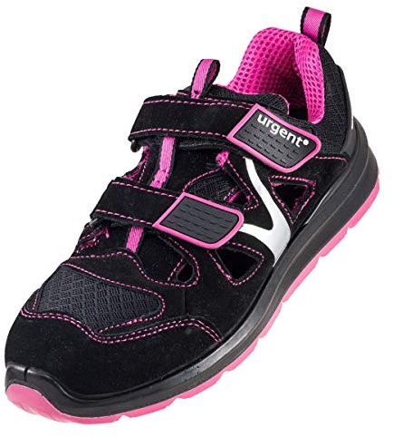 Urgent Sandale Damenarbeitsschuhe 307 S1 oder Mannarbeitsschuhe 309 S1mit Stahlkappe Halbschuhe Sicherheitsschuhe
