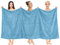 Cotton Paradise 101.6 x 202.4 cm, Jumbo-Größe, dick und groß, 650 g/m², echte ringgesponnene Baumwolle, Luxus-Hotel- und Spa-Qualität, saugfähig und weich, dekorativ, türkische Handtücher, Himmelblau