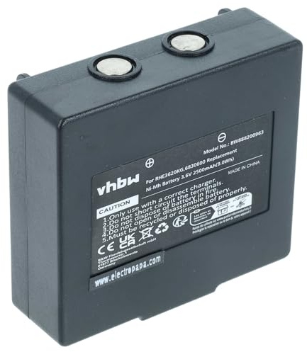 vhbw Akku kompatibel mit Hetronic Mini FBH300