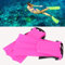 Leichte Schwimmflossen, Kurze Schnorchelflossen, 269 g leichte Schwimmflossen aus Polyethylen, Tauchausrüstung Erwachsene Kinder Wassersport zum Schwimmen(Swimming fins)