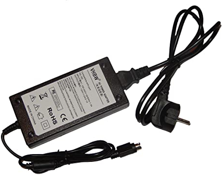 vhbw Fuente alimentación Compatible con Metapace Olivetti PR4, Impresora térmica de Partner, T1, T2 Impresora - 200 cm