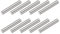 METALLIXITY 15Stk Dübelstifte 6x40mm 304 Edelstahl Regalstifte für Metall Gerät Möbel Einbau DIY