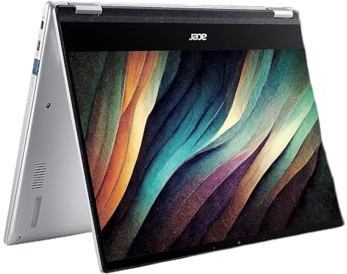 Acer Chromebook Spin CP514-1H - (AMD Athlon Silver 3050C, 4 GB RAM, 128 GB eMMC, 14-inch Full HD Touchscreen Display, Google Chrome OS, Silver)