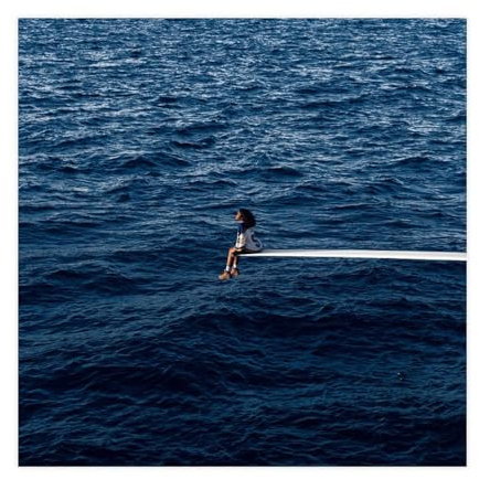 OWNPET Singer SZA SOS Album Cover Leinwand Poster Wandkunst Dekor Druck Bild Gemälde für Wohnzimmer Schlafzimmer Dekoration ungerahmt 50 x 50 cm