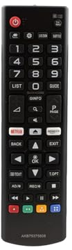 azurano Telecomando AKB75375608 per LG 4K UHD LK, UK, SK e OLED serie W G E C B dal 2018 - SUB AN-MR18BA