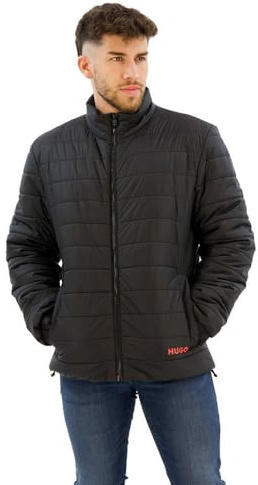 HUGO Men's Brenti2431 Outerwear_Jacket, Black1, XL