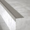 Peldaños de Goma para Escaleras Borde de Escalera de PVC Tiras Protectoras Antideslizantes Borde de Escalón Borde de Escalón de Escalera Autoadhesivo Borde de Riel de Escalera de Grano de Madera ( Col