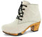woody Damen Betty Ankle Boots, Fell Weiss, 39 EU