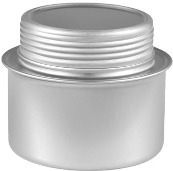 COMETX Tragbare Mini Aluminiumlegierung Alkohol Ofen mit Deckel Outdoor Camping Wandern Backofen