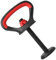 Kugelgriff für Hanteln - Rutschfester Stabiler Verstellbarer Kugelhantel-Griff - Schraubbarer Clip Kettle Grip mit Gummigriff, Fitnesszubehör für Damen Herren Mädchen