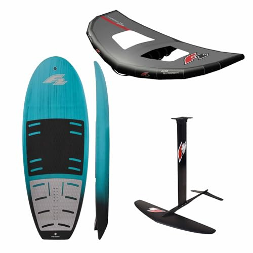 F2 Set Foilboard Glide Surf Team 65L+LTD Allround Foil 1700 +Allround Wing 5qm