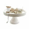 Loberon Etagere Loissard, Handbemalt, Rustikaler Charme, Schlichte Eleganz, Robuste Konstruktion, Tischdekoration, Tannenholz, antikweiß