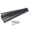 HESHUYAN Radios para Bicicletas 12pcs 260-296mm Bicicleta de Bicicleta de Acero Inoxidable Bicicleta MTB Radio DE Rueda Raya Bicicleta ELÉCTRICA Radios Bicicleta(264mm)