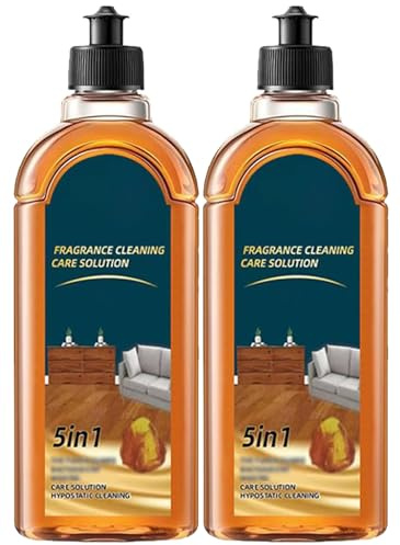 Floor Cleaner, 5 in 1 Wood Floor Cleaner, Stain Remover Cleaners (2PCS)